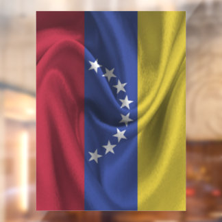 Venezuela Flag Window Cling