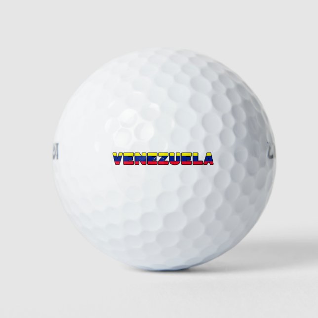 Venezuela Golf Balls (Front)