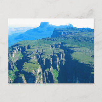 Venezuela Landscape from Airplane Fine Art Postcard