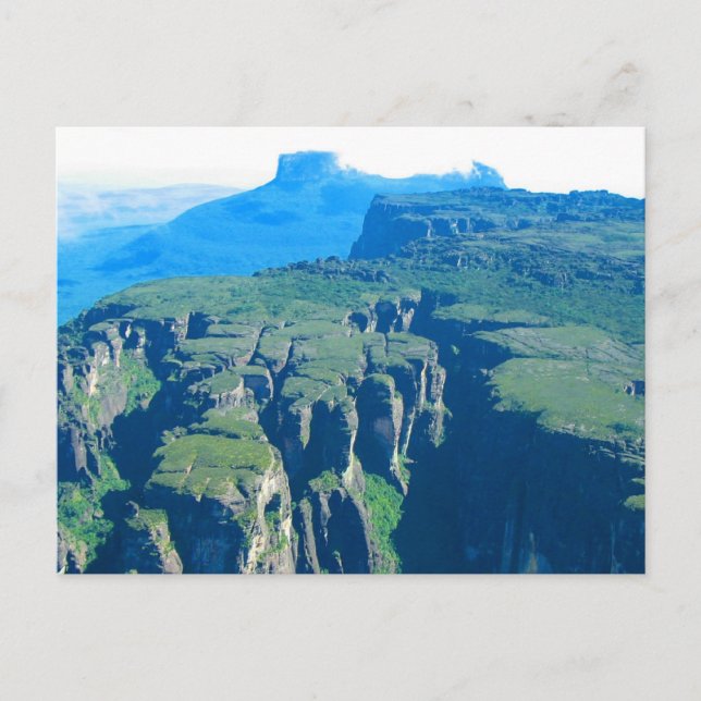Venezuela Landscape from Airplane Fine Art Postcard (Front)