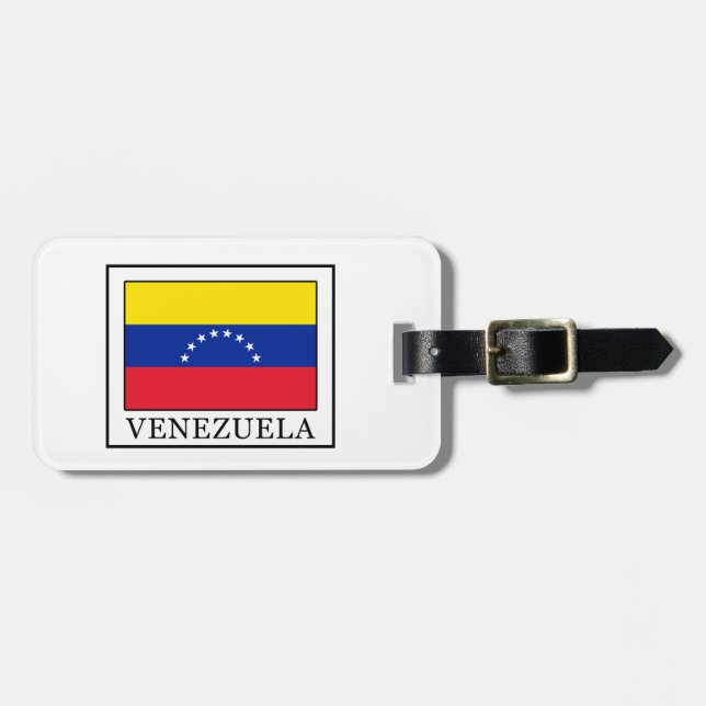 Venezuela Luggage Tag (Front Horizontal)