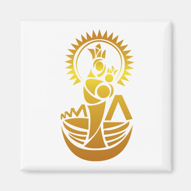 Venezuela Maracaibo Virgen Chinita Chiquinquira  Magnet (Front)