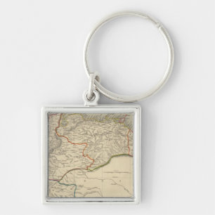 Venezuela, New Granada, Equador, and the Guayanas Keychain