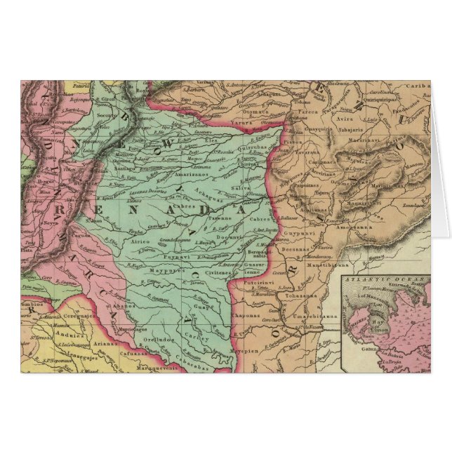 Venezuela, New Grenada & Equateur (Devant horizontal)