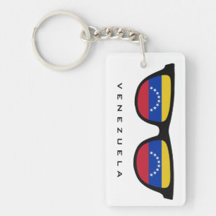 Venezuela Shades custom text & colour key chain