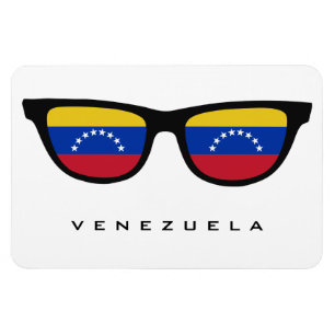 Venezuela Shades custom text & colour magnet