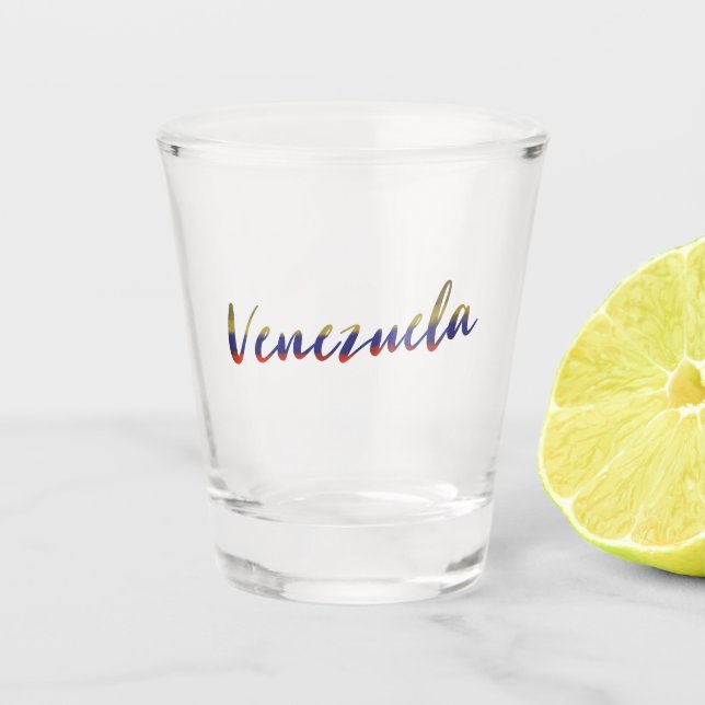 Venezuela Shot Glass (Front)