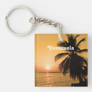 Venezuela Sunset Keychain
