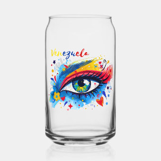 Venezuela | Venezuelan Pride Can Glass