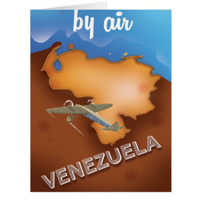 venezuela vintage travel poster (Front)