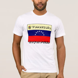 Venezuela Womens' T-shirt-royal pride T-Shirt