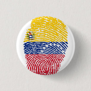 Venezuelan 1 Inch Round Button