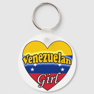 Venezuelan Girl Keychain