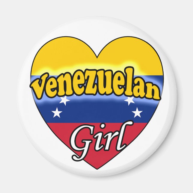Venezuelan Girl Magnet (Front)