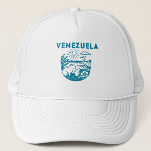 Venezuelan Plains – Vzla. Vintage Design Trucker Hat