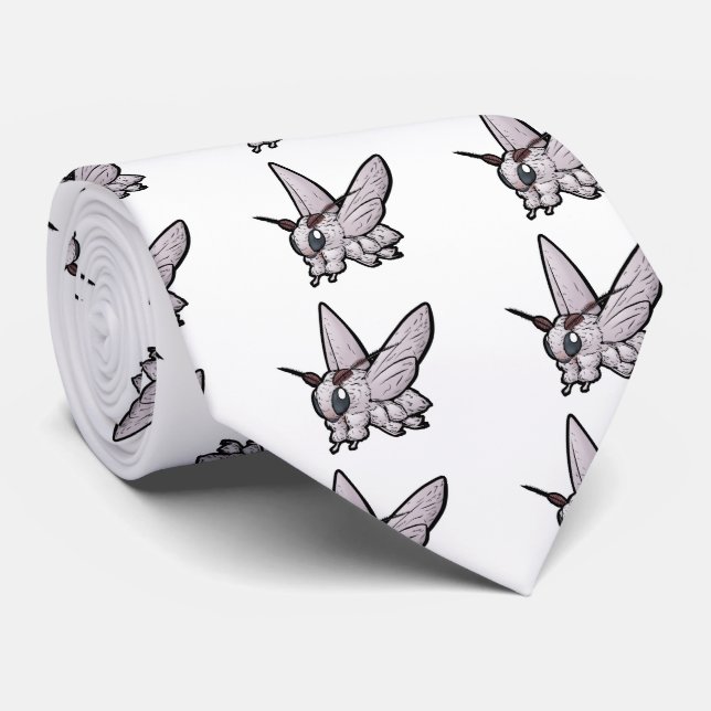 Venezuelan Poodle Moth Tie (Rolled)