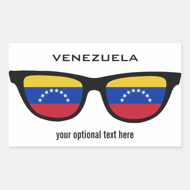 Venezuelan Shades custom stickers (Front)