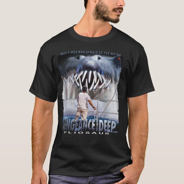 Vengeance - Pliosaur - du T-shirt noir profond (Devant)
