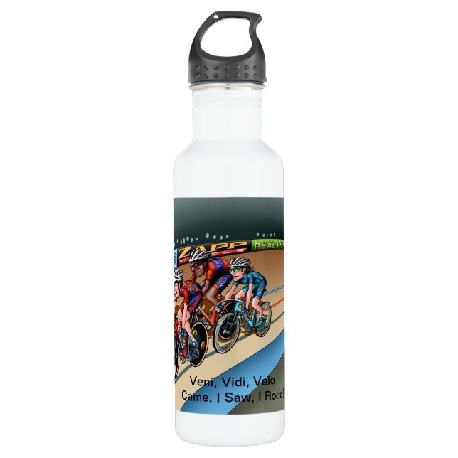 Véni, Vidi, bouteille de boisson Velo (Devant)