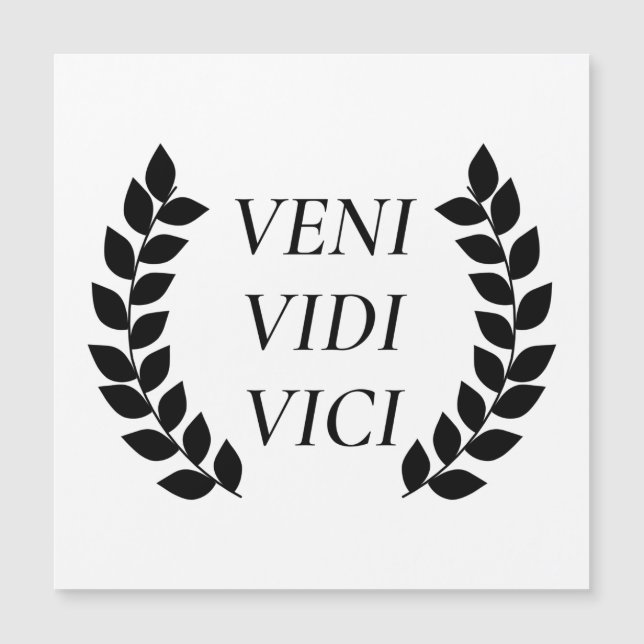 Veni Vidi Vici (Front)