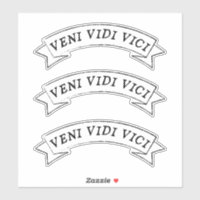 VENI VIDI VICI - I came I saw I conquered Vinyl