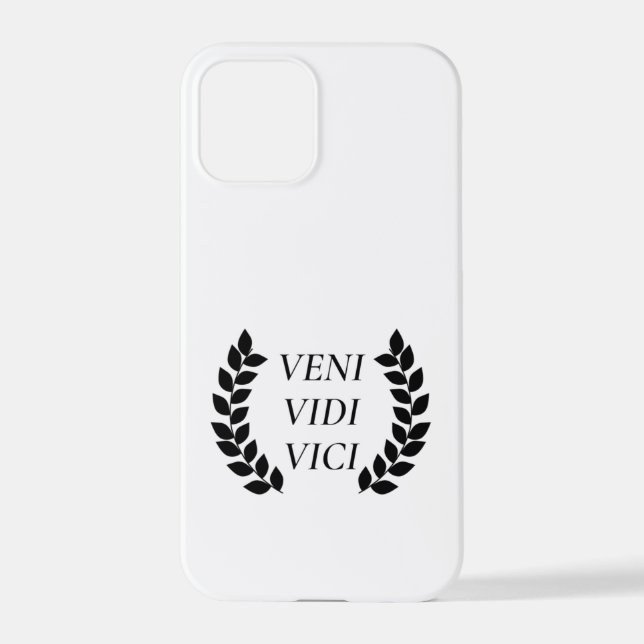 Veni Vidi Vici iPhone Case (Back)