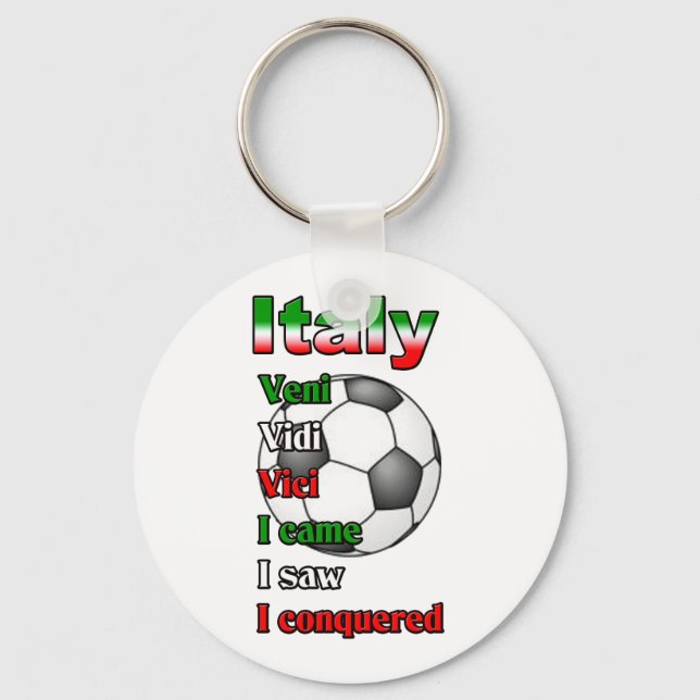 Veni Vidi Vici Keychain (Front)