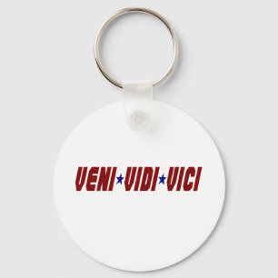 Veni Vidi Vici Keychain