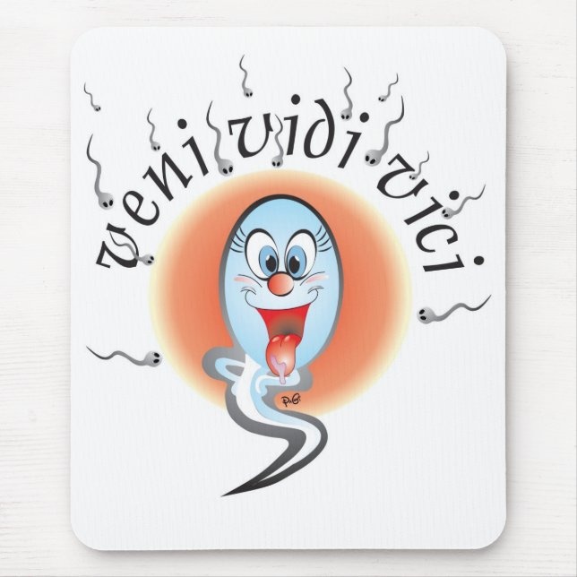 veni vidi vici Mauspad Mouse Pad (Front)