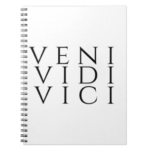 Veni Vidi Vici Notebook