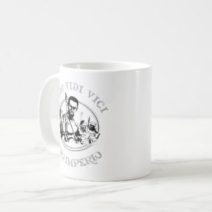 Veni Vidi Vici Roman Soldier Pro Imperio Coffee Mug