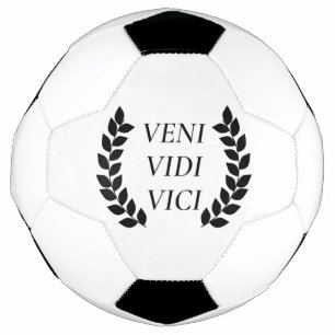Veni Vidi Vici Soccer Ball