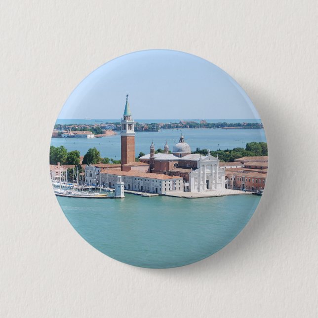 Venice 2 Inch Round Button (Front)