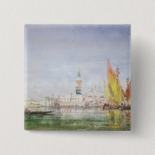 Venice 2 Inch Square Button