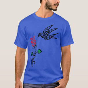 Venice and Milan with unique beautiful calligraphy T-Shirt