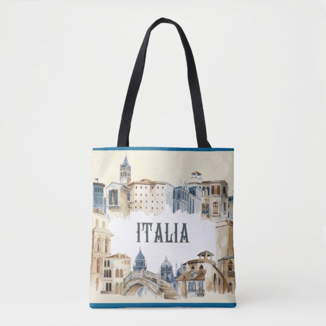 Venice Architecture Bridge of Sighs Tote Bag (Front)