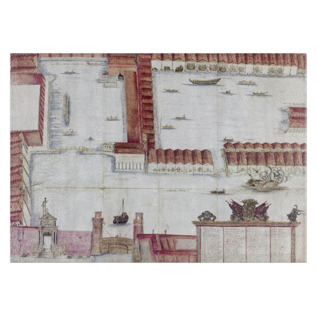 VENICE: ARSENALE CUTTING BOARD (Front)