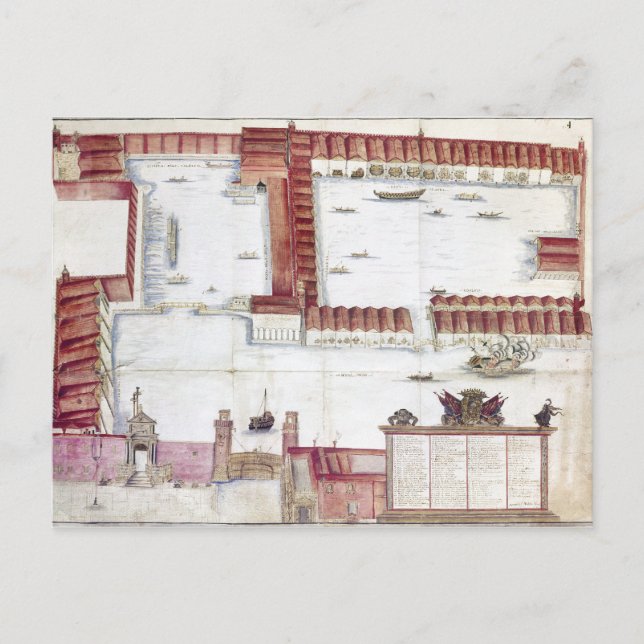 VENICE: ARSENALE POSTCARD (Front)