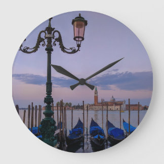 Venice Awakens  Large Clock