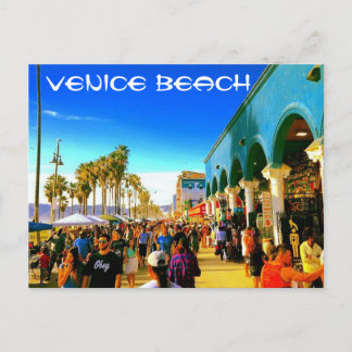 VENICE BEACH BOARDWALK POSTCARD