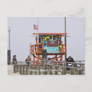 Venice Beach California Postcard