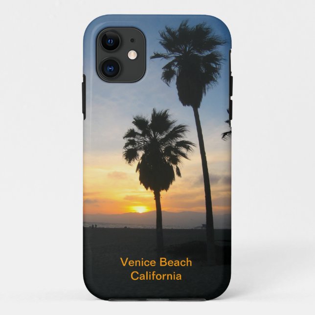 Venice Beach California Sunset Case-Mate iPhone Case (Back)
