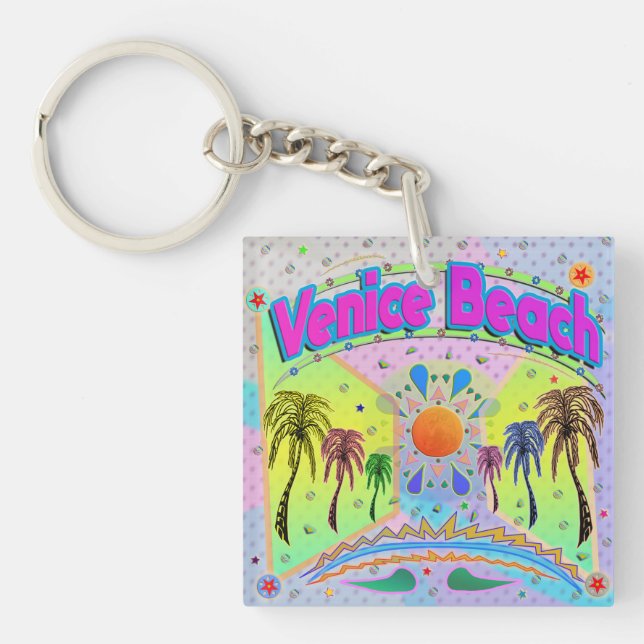Venice Beach Calm Desire Keychain (Front)