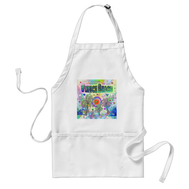 Venice Beach Deep Dream Apron (Front)