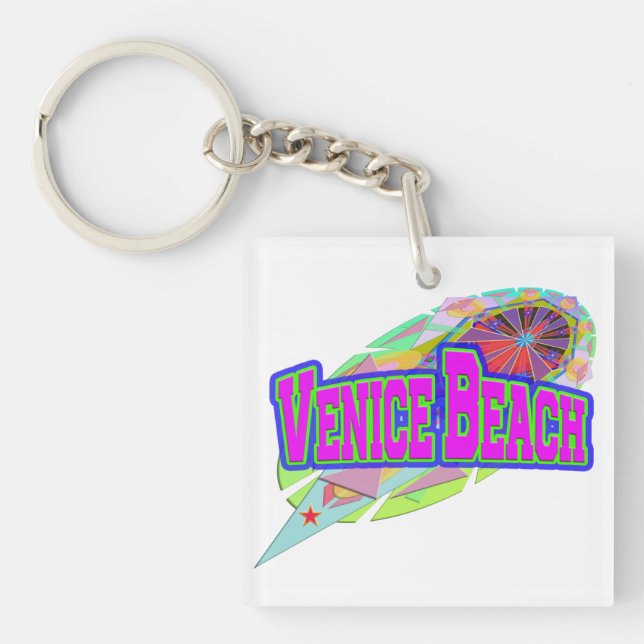 “Venice Beach” Future Keychain (Front)