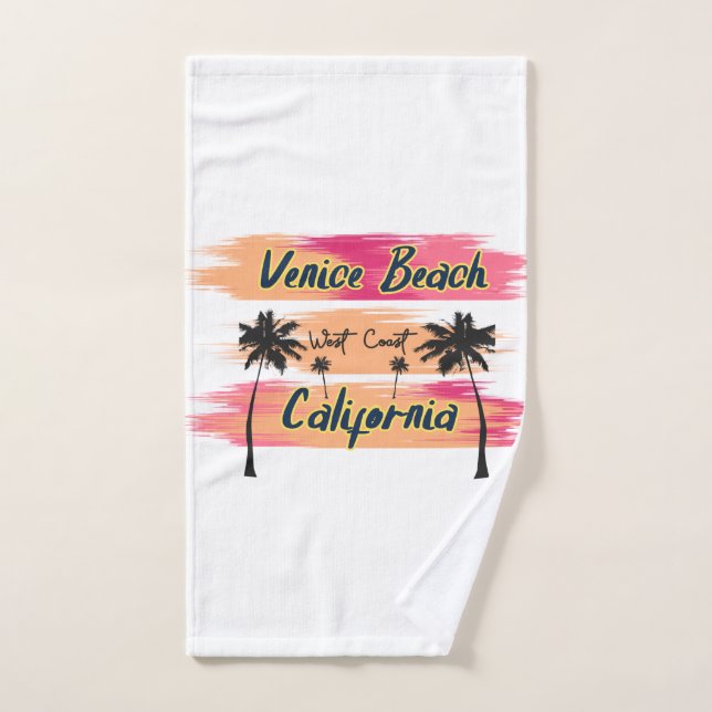 Venice Beach Hand Towel (Hand Towel)