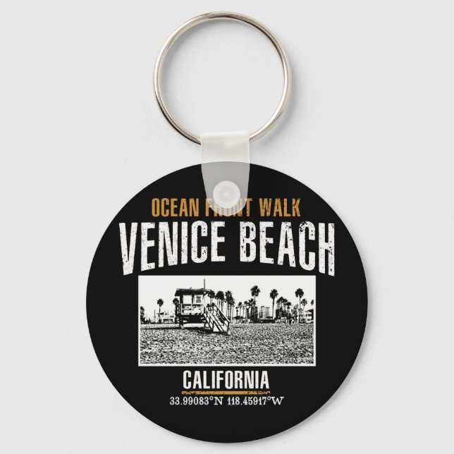 Venice Beach Keychain (Front)