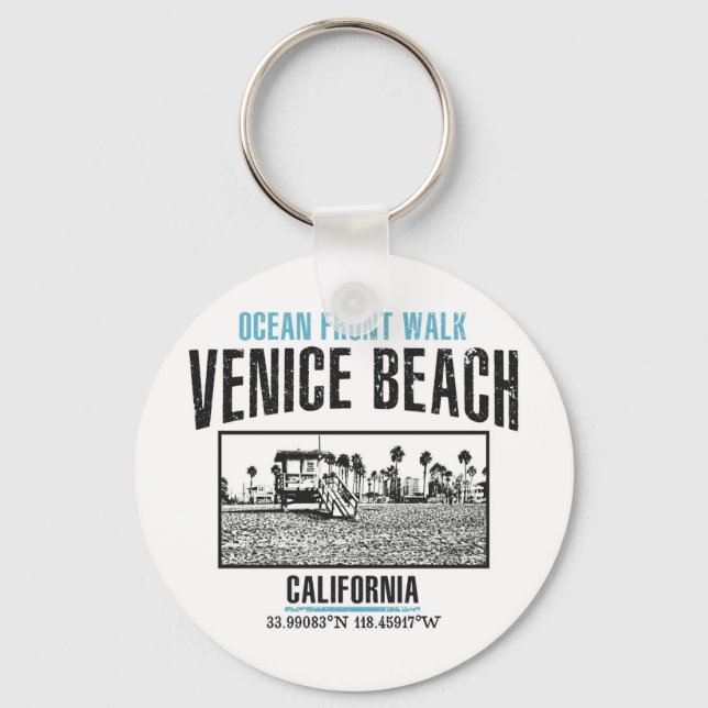 Venice Beach Keychain (Front)