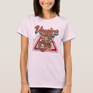 Venice Beach logo badge emblem shark motorcycle T-Shirt