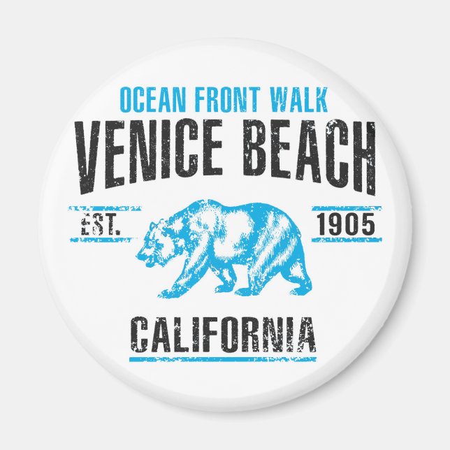 Venice Beach Magnet (Front)